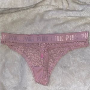 PINK light pink large panties
